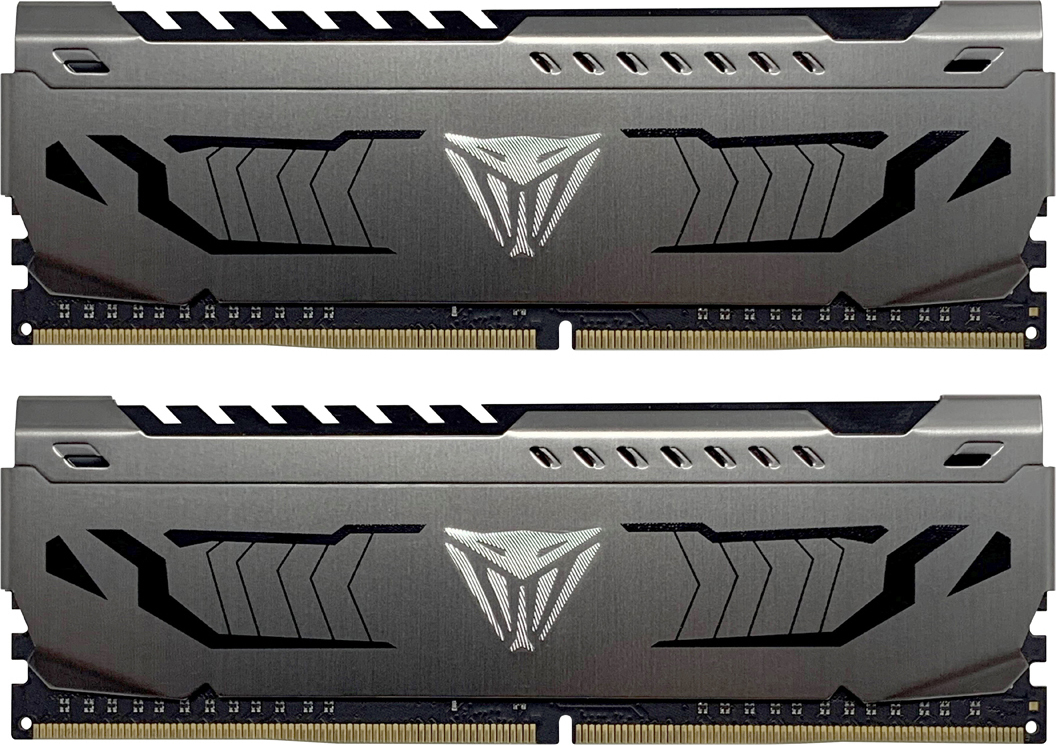 Patriot Viper Steel DDR4 16GB RAM με 2x8GB Modules και Ταχύτητα 3200 για Desktop Κωδικός PVS416G320C6K