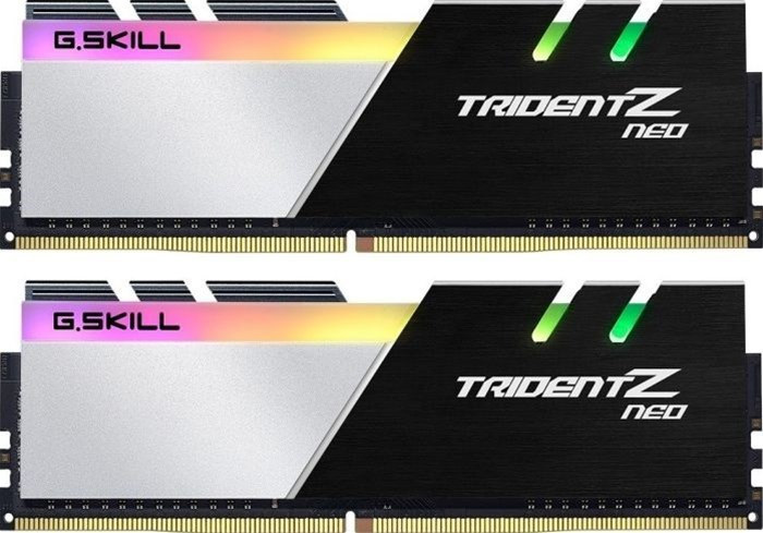 G.Skill Trident Z Neo DDR4 32GB RAM με 2x16GB Modules και Ταχύτητα 3600 για Desktop Κωδικός F4-3600C18D-32GTZN
