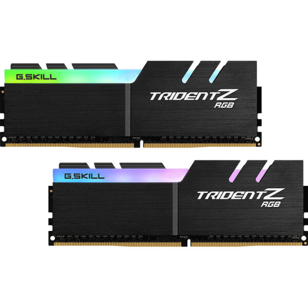 G.Skill Trident Z RGB DDR4 16GB RAM με 2x8GB Modules και Ταχύτητα 3600 για Desktop Κωδικός F4-3600C16D-16GTZRC