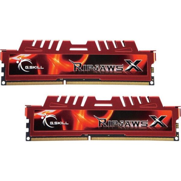 G.Skill RipjawsX DDR3 16GB RAM με 2x8GB Modules και Ταχύτητα 1600 για Desktop Κωδικός F3-12800CL10D-16GBXL