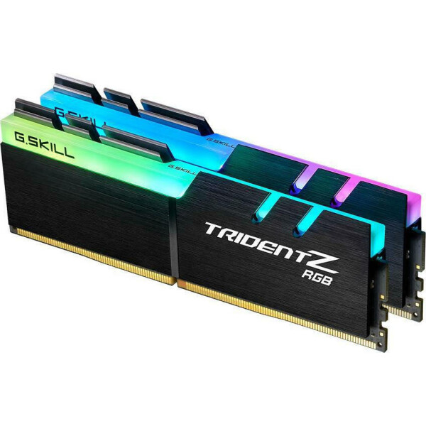 G.Skill Trident Z RGB DDR4 32GB RAM με 2x16GB Modules και Ταχύτητα 4000 για Desktop Κωδικός F4-4000C18D-32GTZR