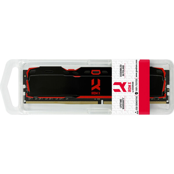 GoodRAM IRDM X DDR4 με Module 1x16GB και Ταχύτητα 3200 για Desktop Κωδικός IR-X3200D464L16A/16G