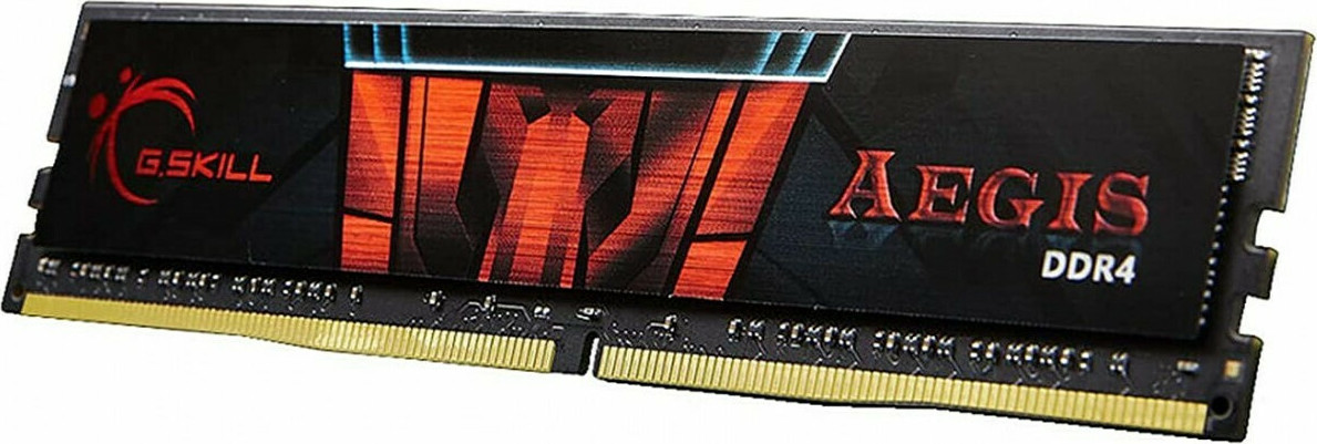 G.Skill Aegis DDR4 με Module 1x8GB και Ταχύτητα 2400 για Desktop Κωδικός F4-2400C17S-8GIS