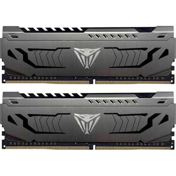 Patriot Viper Steel DDR4 16GB RAM με 2x8GB Modules και Ταχύτητα 3600 για Desktop Κωδικός PVS416G360C8K