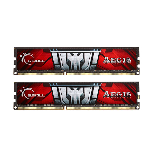 G.Skill Aegis DDR3 16GB RAM με 2x8GB Modules και Ταχύτητα 1600 για Desktop Κωδικός F3-1600C11D-16GIS