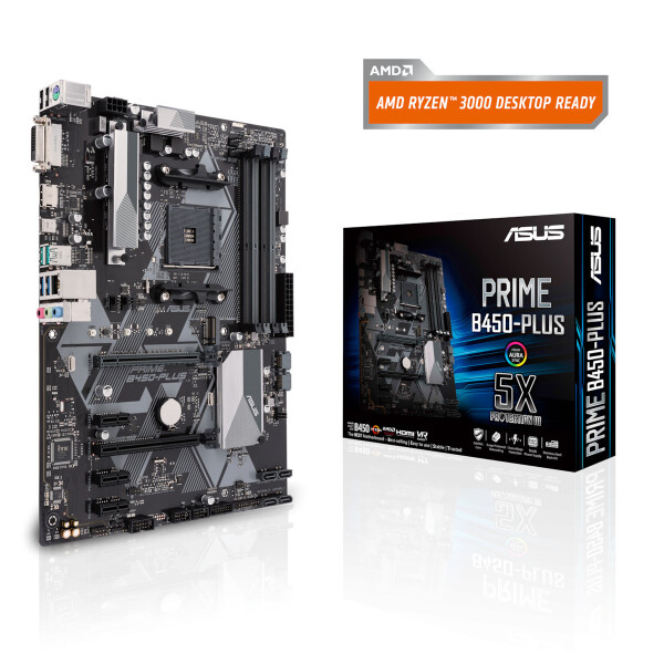 Asus Prime B450-Plus Motherboard ATX με AMD AM4 Socket
