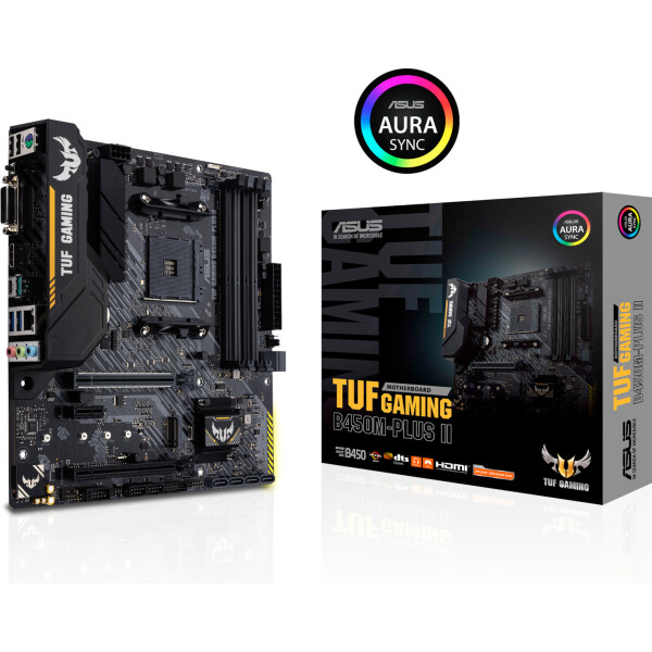 Asus TUF Gaming B450M-Plus II Motherboard Micro ATX με AMD AM4 Socket