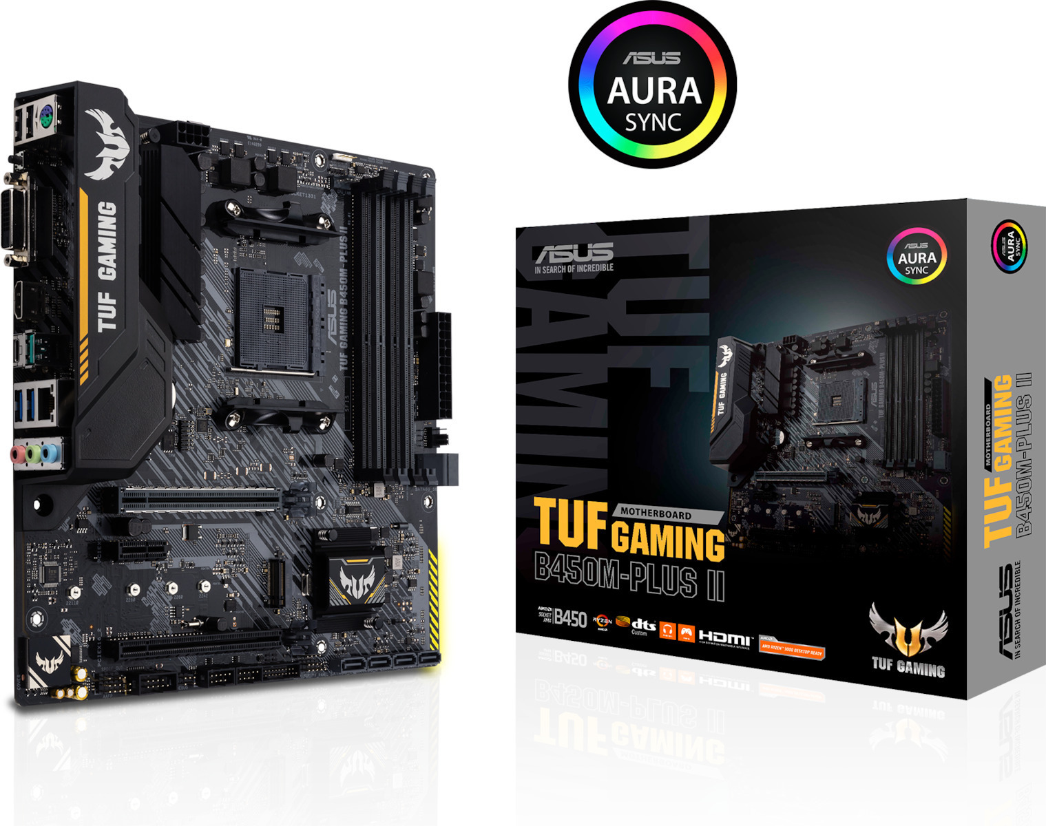 Asus TUF Gaming B450M-Plus II Motherboard Micro ATX με AMD AM4 Socket