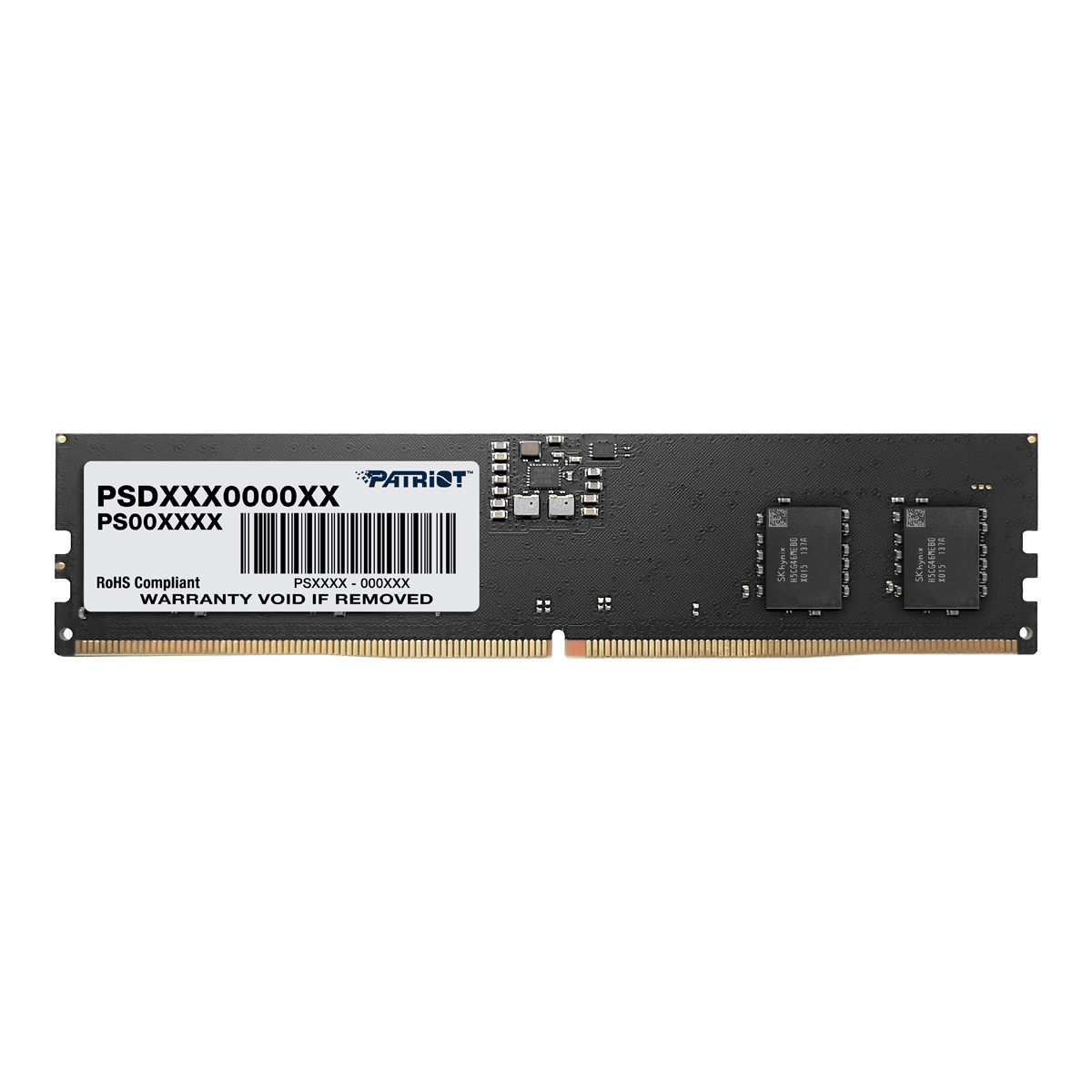 Patriot Signature DDR5 με Module 1x16GB και Ταχύτητα 4800 για Desktop Κωδικός PSD516G480081