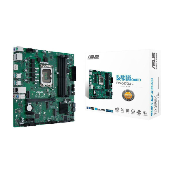 Asus Pro Q670M-C-CSM Motherboard Micro ATX με Intel 1700 Socket 90MB19E0-M0EAYC