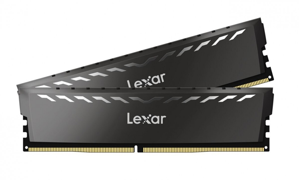 Lexar Thor Gaming DDR4 32GB RAM με 2x16GB Modules και Ταχύτητα 3200 για Desktop Κωδικός LD4BU016G-R3200GDXG