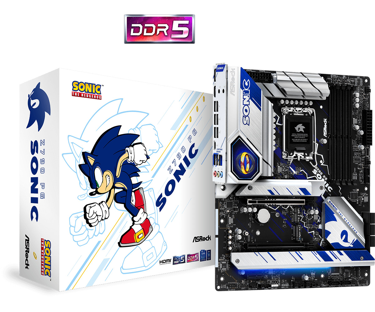 ASRock Z790 PG Sonic Motherboard ATX με Intel 1700 Socket 90-MXBKF0-A0UAYZ