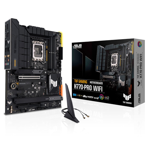 Asus TUF GAMING H770-PRO WIFI Motherboard ATX με Intel 1700 Socket 90MB1D50-M0EAY0 90MB1D50-M1EAY0