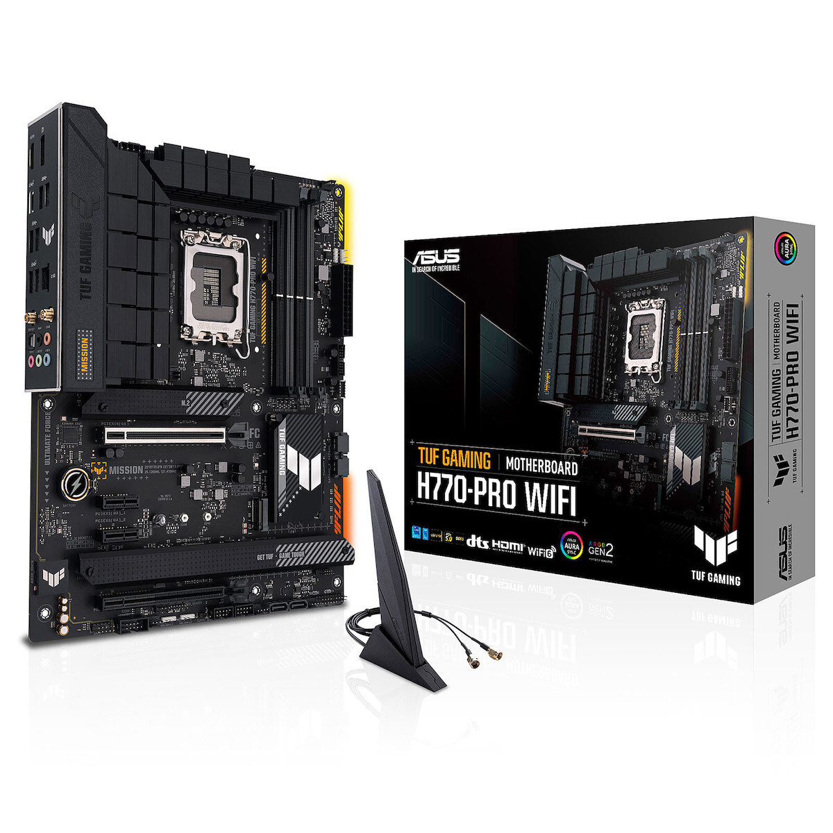 Asus TUF GAMING H770-PRO WIFI Motherboard ATX με Intel 1700 Socket 90MB1D50-M0EAY0 90MB1D50-M1EAY0