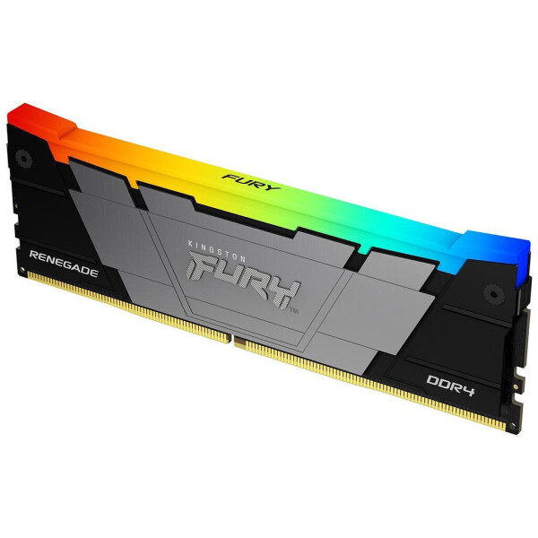 Kingston Fury Renegade Rgb DDR4 με Module 1x32GB και Ταχύτητα 3200 για Desktop Κωδικός KF432C16RB2A/32