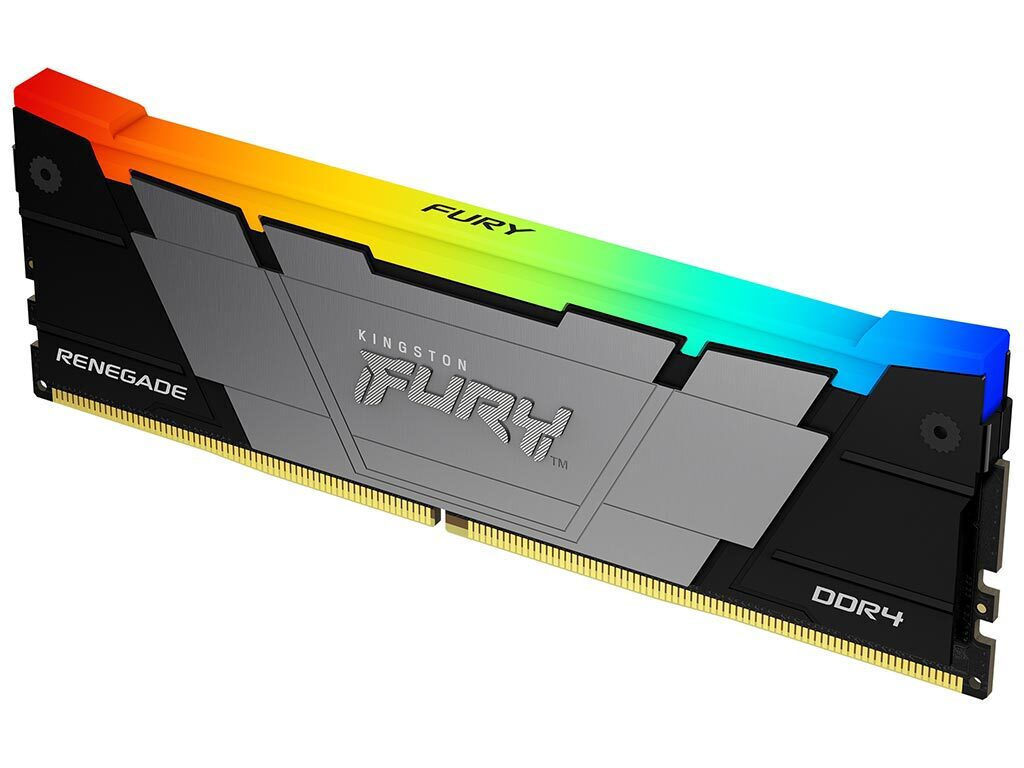 Kingston Fury Renegade Rgb DDR4 με Module 1x32GB και Ταχύτητα 3200 για Desktop Κωδικός KF432C16RB2A/32