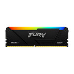 Kingston FURY Beast RGB DDR4 με Module 1x32GB και Ταχύτητα 3200 για Desktop Κωδικός KF432C16BB12AK2/32