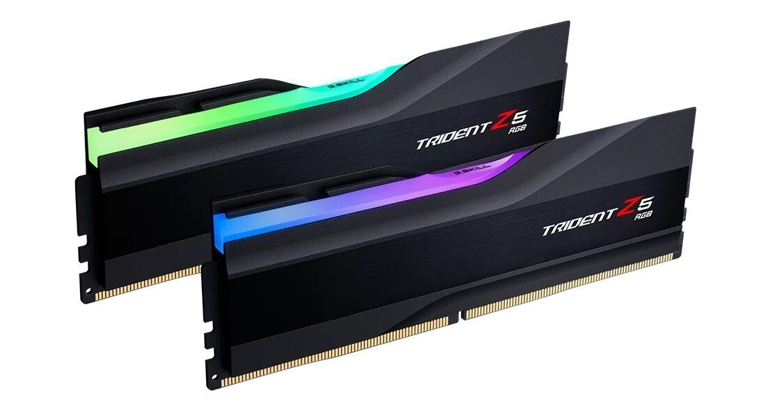 G.Skill Trident Z5 RGB DDR5 48GB RAM με 2x24GB Modules και Ταχύτητα 8400 για Desktop Κωδικός F5-8400J4052G24GX2-TZ5RK