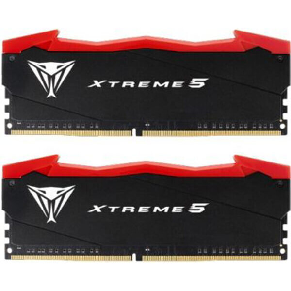 Patriot Viper Extreme 5 DDR5 32GB RAM με 2x16GB Modules και Ταχύτητα 7600 για Desktop Κωδικός PVX532G76C36K