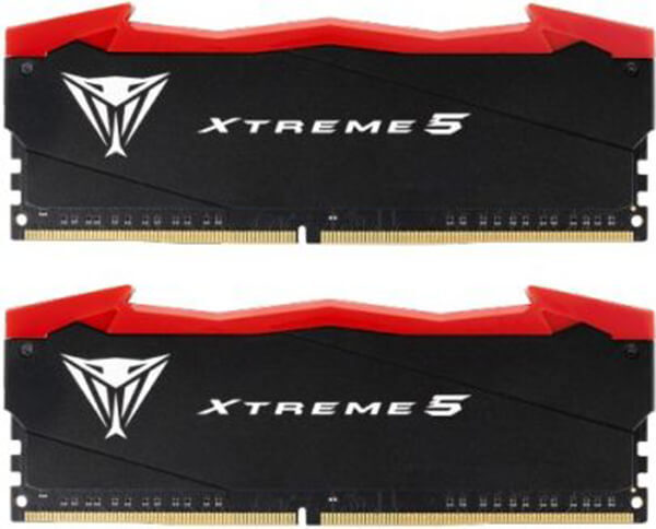Patriot Viper Extreme 5 DDR5 32GB RAM με 2x16GB Modules και Ταχύτητα 7600 για Desktop Κωδικός PVX532G76C36K