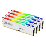 Kingston Fury Beast RGB DDR5 128GB RAM με 4x32GB Modules και Ταχύτητα 5600 για Desktop Κωδικός KF556C40BWAK4-128