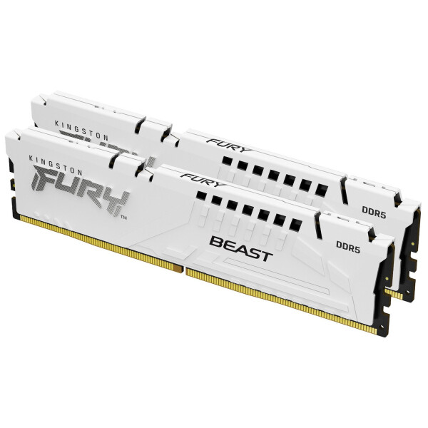 Kingston Fury Beast DDR5 32GB RAM με 2x16GB Modules και Ταχύτητα 5200 για Desktop Κωδικός KF552C40BWK2-32