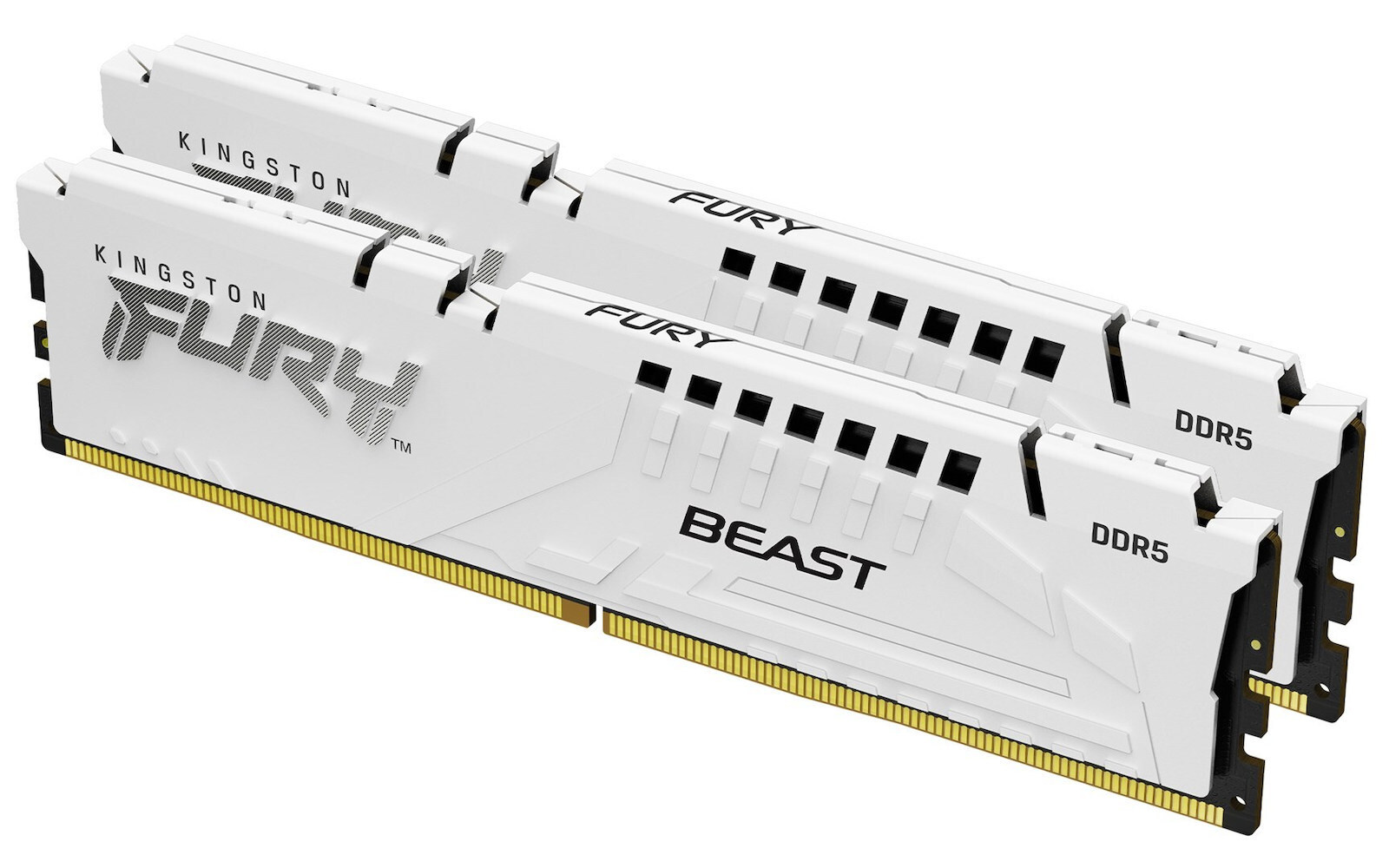Kingston Fury Beast DDR5 32GB RAM με 2x16GB Modules και Ταχύτητα 5200 για Desktop Κωδικός KF552C40BWK2-32