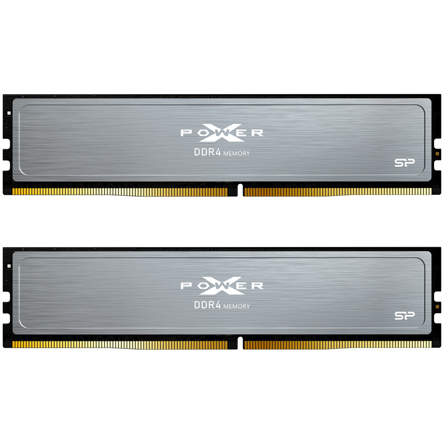 Silicon Power XPower Pulse DDR4 16GB RAM με 2x8GB Modules και Ταχύτητα 3200 για Desktop Κωδικός SP016GXLZU320BDI