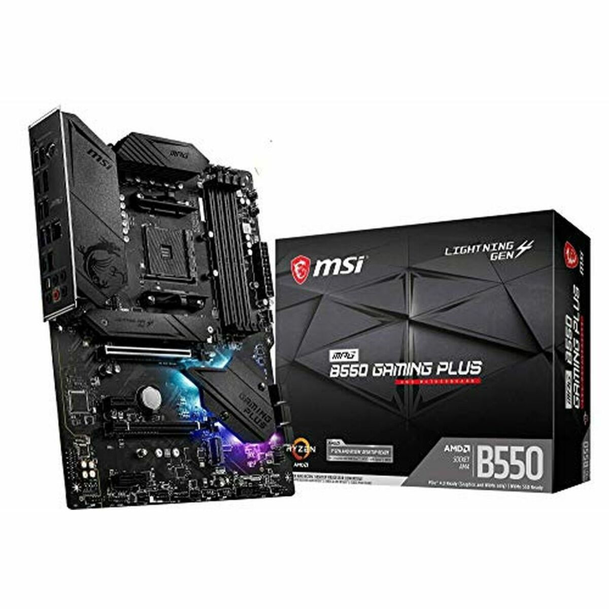 MSI MPG B550 Gaming Plus Motherboard ATX με AMD AM4 Socket