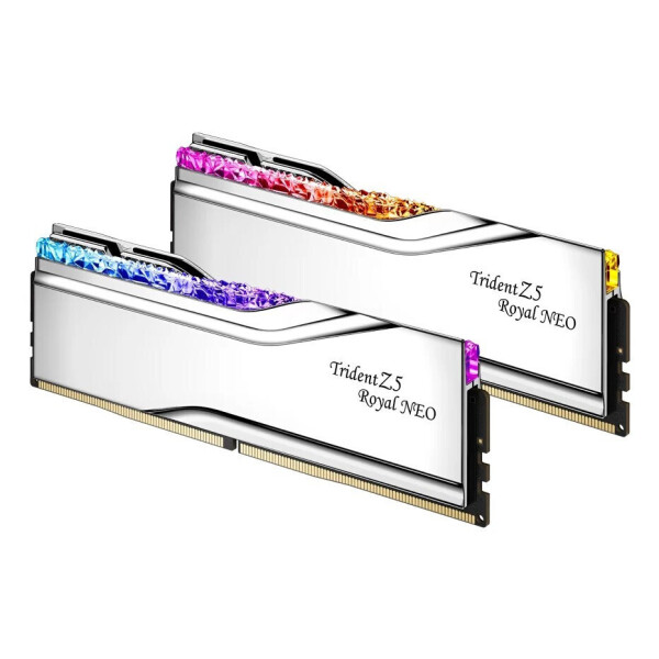 G.Skill Trident Z5 Royal Neo RGB DDR5 48GB RAM με 2x24GB Modules και Ταχύτητα 8000 για Desktop Κωδικός F5-8000J4048G24GX2-TR5NS