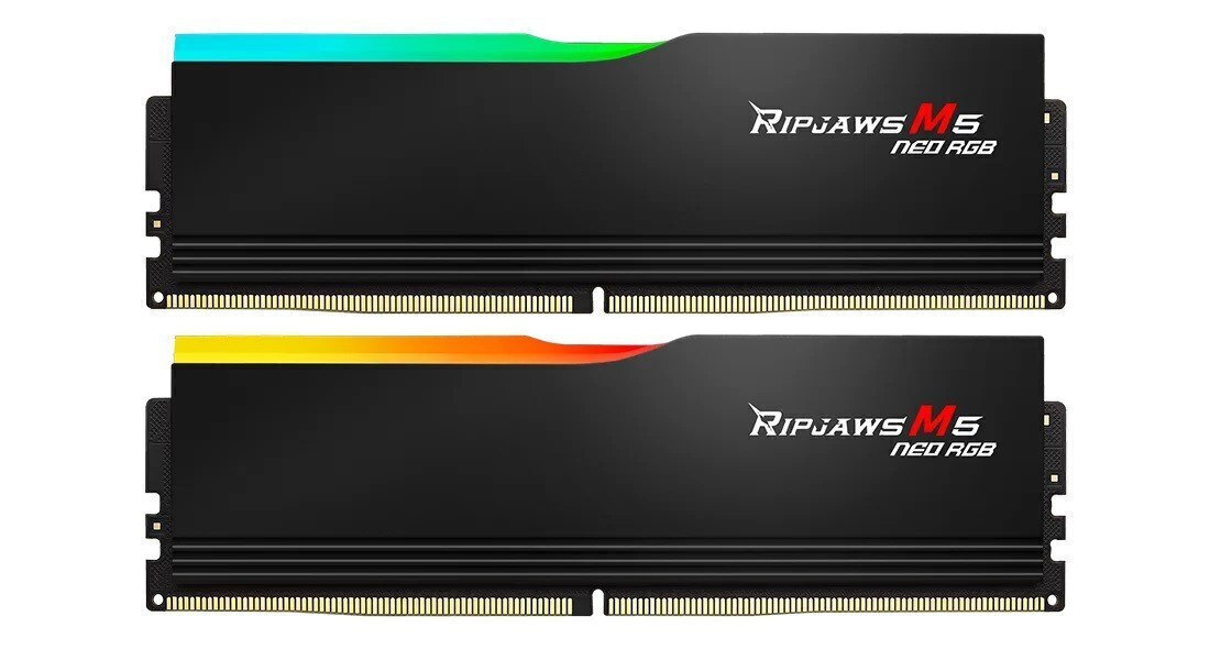 G.Skill Ripjaws M5 Neo DDR5 64GB RAM με 2x32GB Modules και Ταχύτητα 6000 για Desktop Κωδικός F5-6000J3636F32GX2-RM5NRK