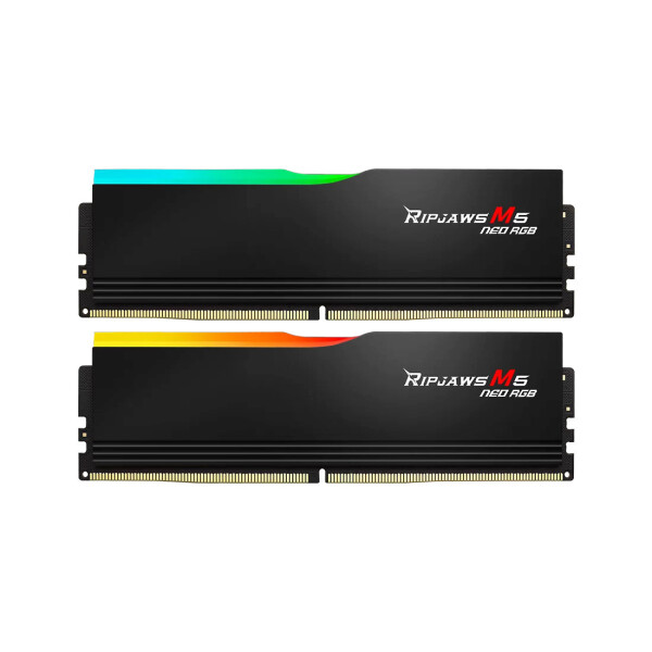 G.Skill Ripjaws M5 Neo RGB DDR5 64GB RAM με 2x32GB Modules και Ταχύτητα 6000 για Desktop Κωδικός F5-6000J2836G32GX2-RM5NRK