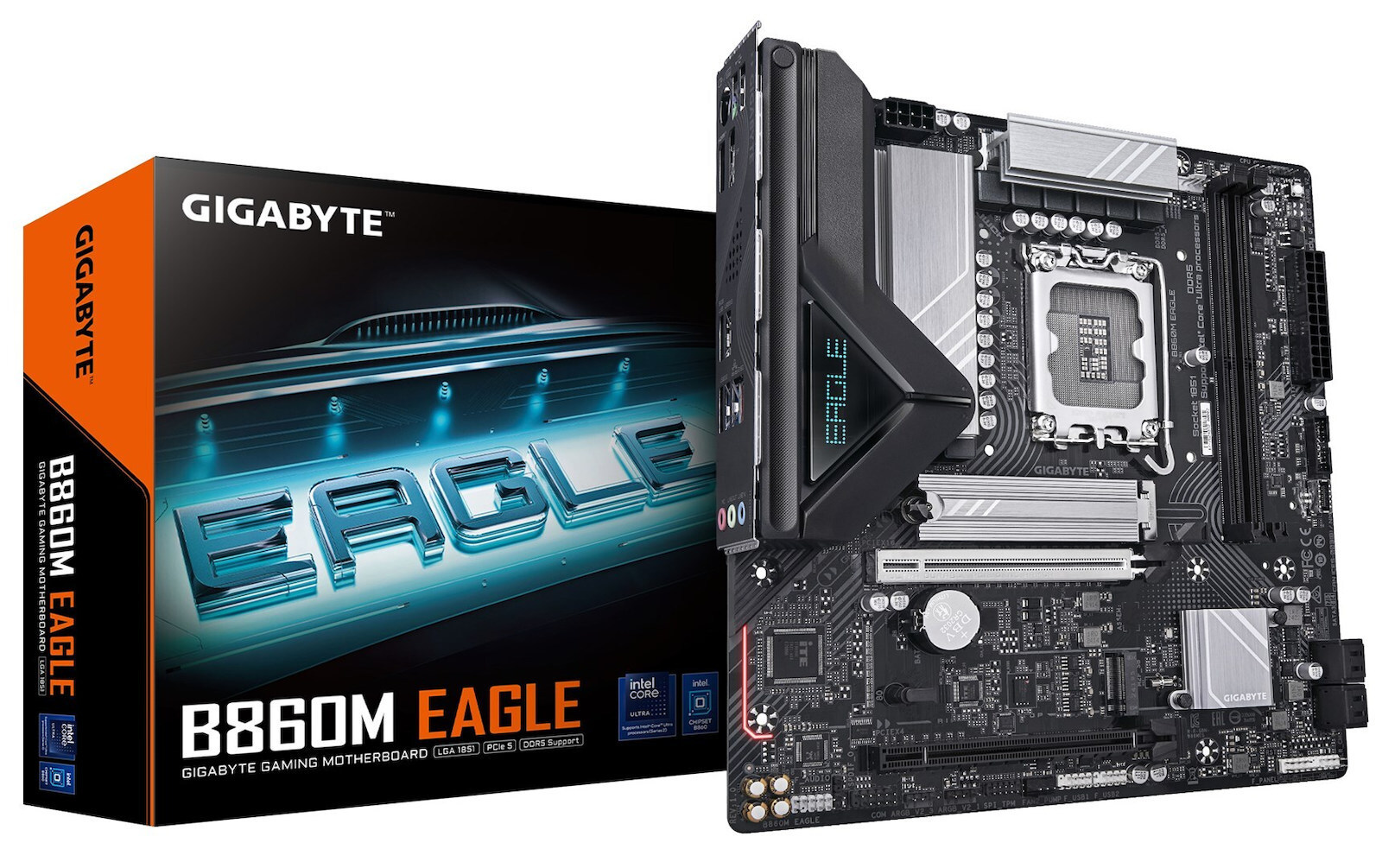 Gigabyte B860M Eagle Motherboard Micro ATX με Intel 1851 Socket