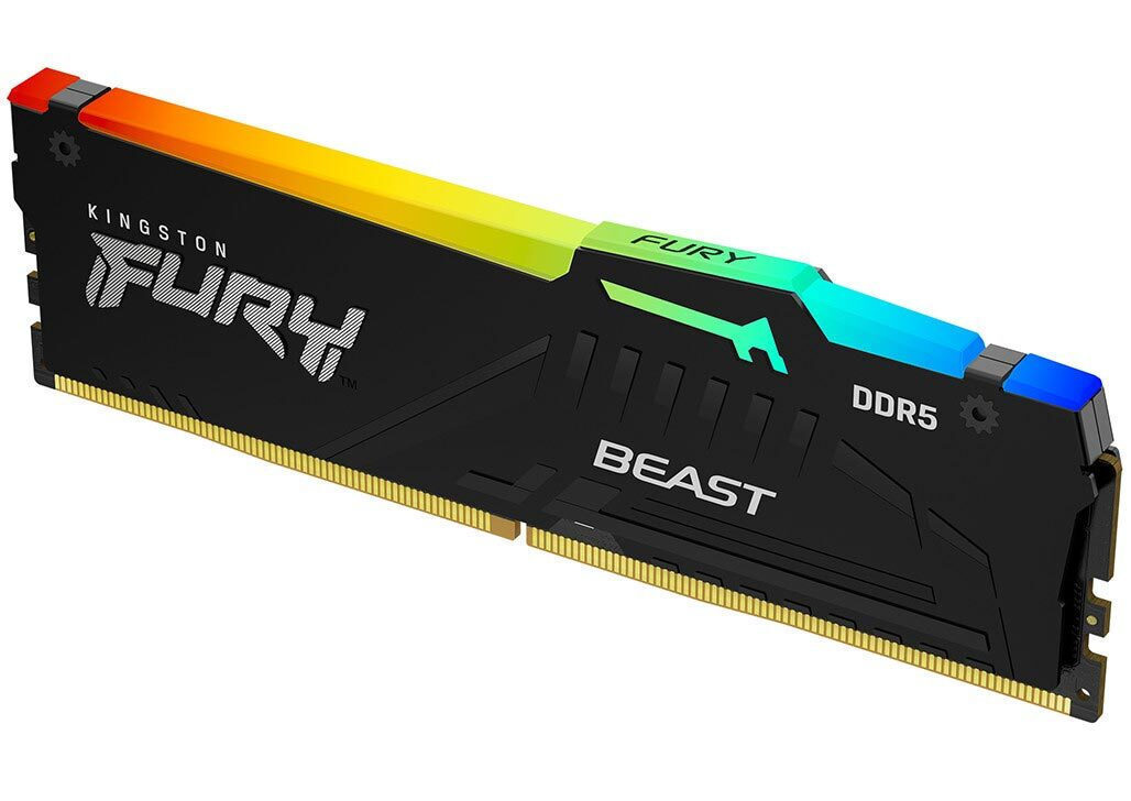 Kingston FURY Beast DDR5 με Module 1x32GB και Ταχύτητα 6000 για Desktop Κωδικός KF560C36BBE2A-32