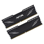 Afox Black Heatsink DDR4 32GB RAM με 2x16GB Modules και Ταχύτητα 3200 για Desktop Κωδικός AFLD432PH1CADB
