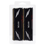 Afox Black Heatsink DDR4 32GB RAM με 2x16GB Modules και Ταχύτητα 3200 για Desktop Κωδικός AFLD432PH1CADB