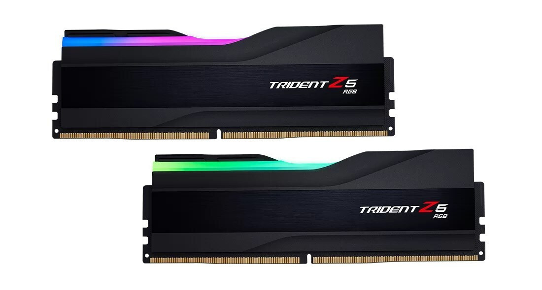 G.Skill Trident Z5 DDR5 128GB RAM με 2x64GB Modules και Ταχύτητα 5600 για Desktop Κωδικός F5-6000J3444F64GX2-TZ5RK