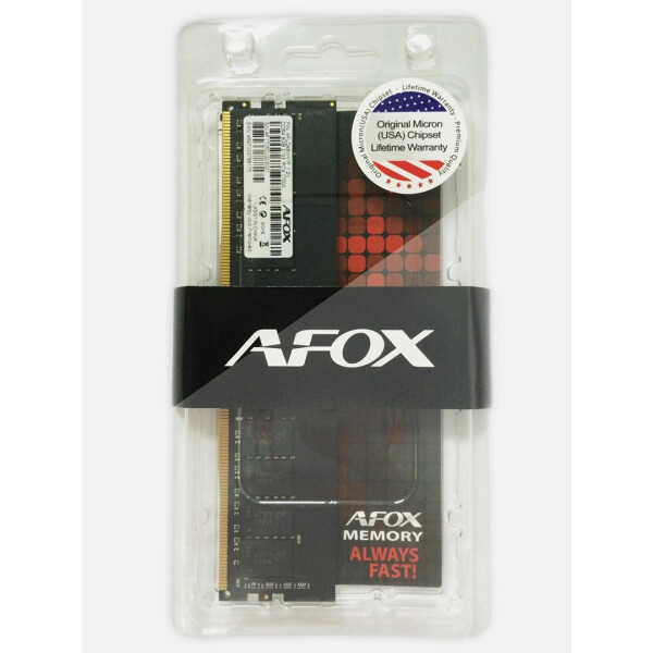 Afox DDR4 με Module 1x4GB και Ταχύτητα 3200 για Desktop Κωδικός AFLD44PK1P