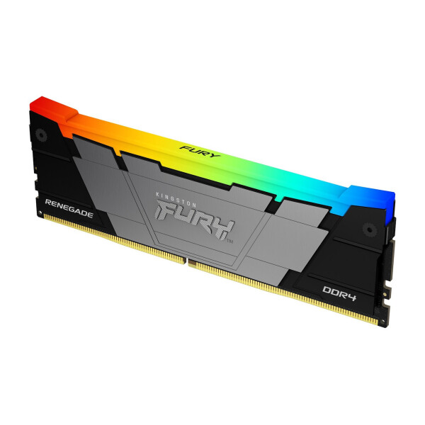Kingston Fury Renegade Rgb DDR4 με Module 1x16GB και Ταχύτητα 3200 για Desktop Κωδικός KF432C16RB12A/16
