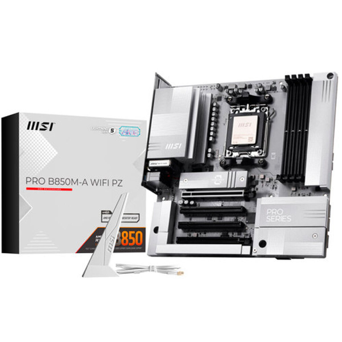 MSI PRO B850M-A WIFI PZ Motherboard Micro ATX με AMD AM5 Socket 911-7E78-001