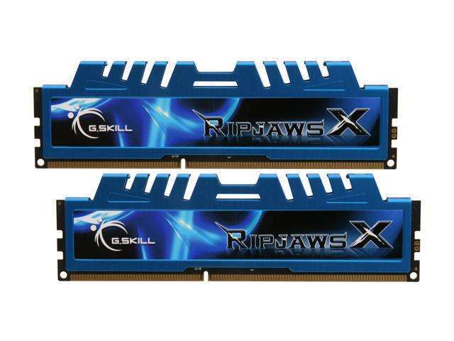 G.Skill RipjawsX DDR3 16GB RAM με 2x8GB Modules και Ταχύτητα 1600 για Desktop Κωδικός F3-1600C9D-16GXM