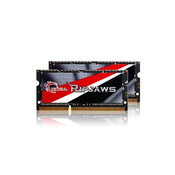 G.Skill Ripjaws DDR3 8GB RAM με 2x4GB Modules και Ταχύτητα 1600 για Laptop Κωδικός F3-1600C9D-8GRSL